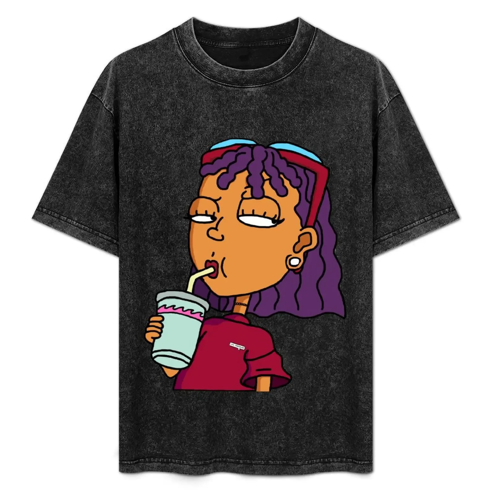 Rocket Power Reggie T-Shirt Plus Size Loose Short Sleeve Top - Aliexpress - FashionsVida