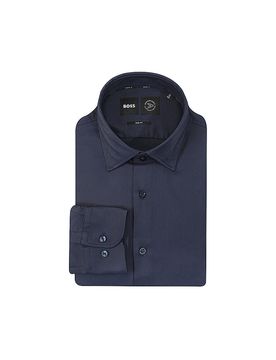 Camisa Slim Fit HANK azul oscuro 42