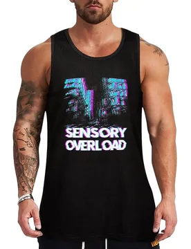 Sensory overload autism design Tank Top Sweat Resistant Tank Top Moisture Wicking Gym Wear - Aliexpress - FashionsVida