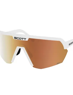 Occhiali Da Sole Fotocromatici Sport Shield Light Sensitive White Matt