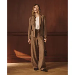 Pantalón de lino de mujer