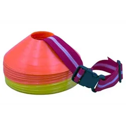 Cônes D´entraînement 48 Unités Yellow Fluor / Orange Fluor 19 cm unisex
