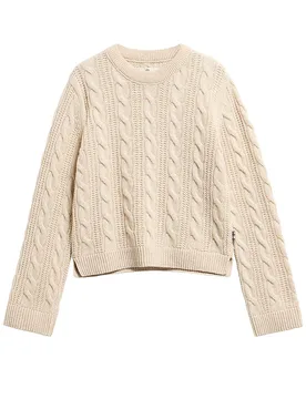 Barbour Pullover JOAN crema 42 - Barbour - FashionsVida