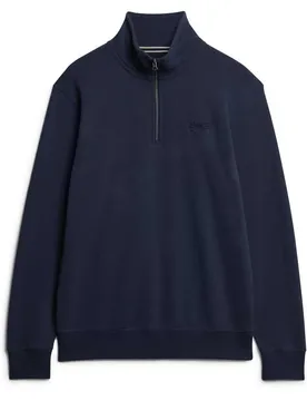 Felpa Essential Logo Henley Lauren Navy M