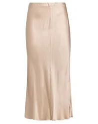 Falda midi Mujer Beige S Mujer