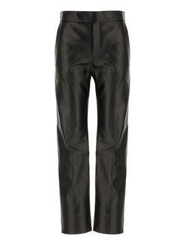 Alberta Ferretti Pantaloni di pelle