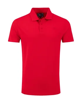 Weird Fish Giles Pique Polo Shirt Size L - men men all-mens men polos offers all-offers offers mens-3-for-2 offers mens-offers sale all-sale sale mens - Barberry Red Marl - FashionsVida
