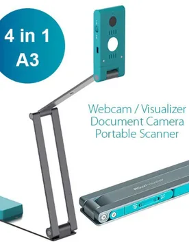 Scanner De Documents can Visualizer 7 Black / Silver One Size unisex - Iris - FashionsVida