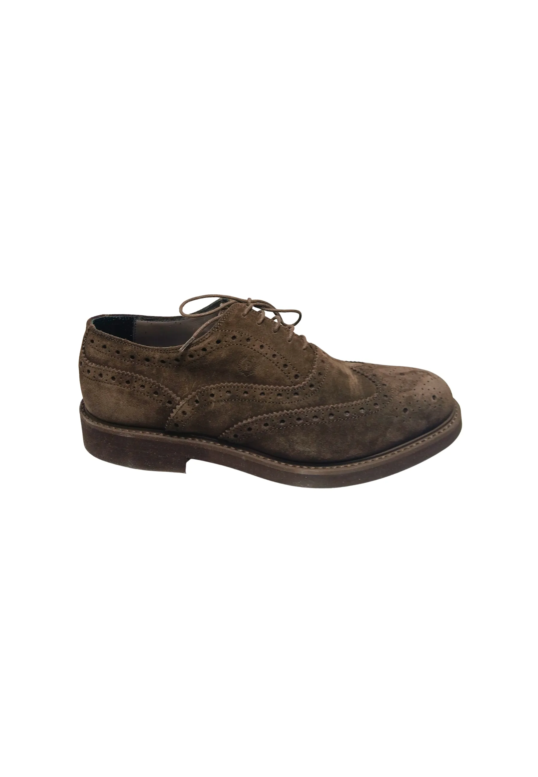 PB10303G9ECAM301 Uomo Camoscio Marrone - Pollini - FashionsVida