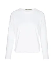 T-shirt à manches longues blanc XXL