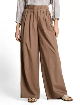 Loose fit wide leg pants female