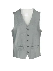 Robson Gilet de costume vert 54