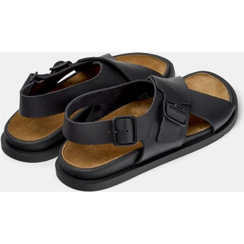 Sandalias planas de mujer de piel lluc sandal - Camper - FashionsVida