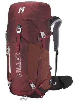 Sac à dos de randonnée - Ubic 30 W E-Dark Red en Matières Recyclées - Rouge - Millet - FashionsVida