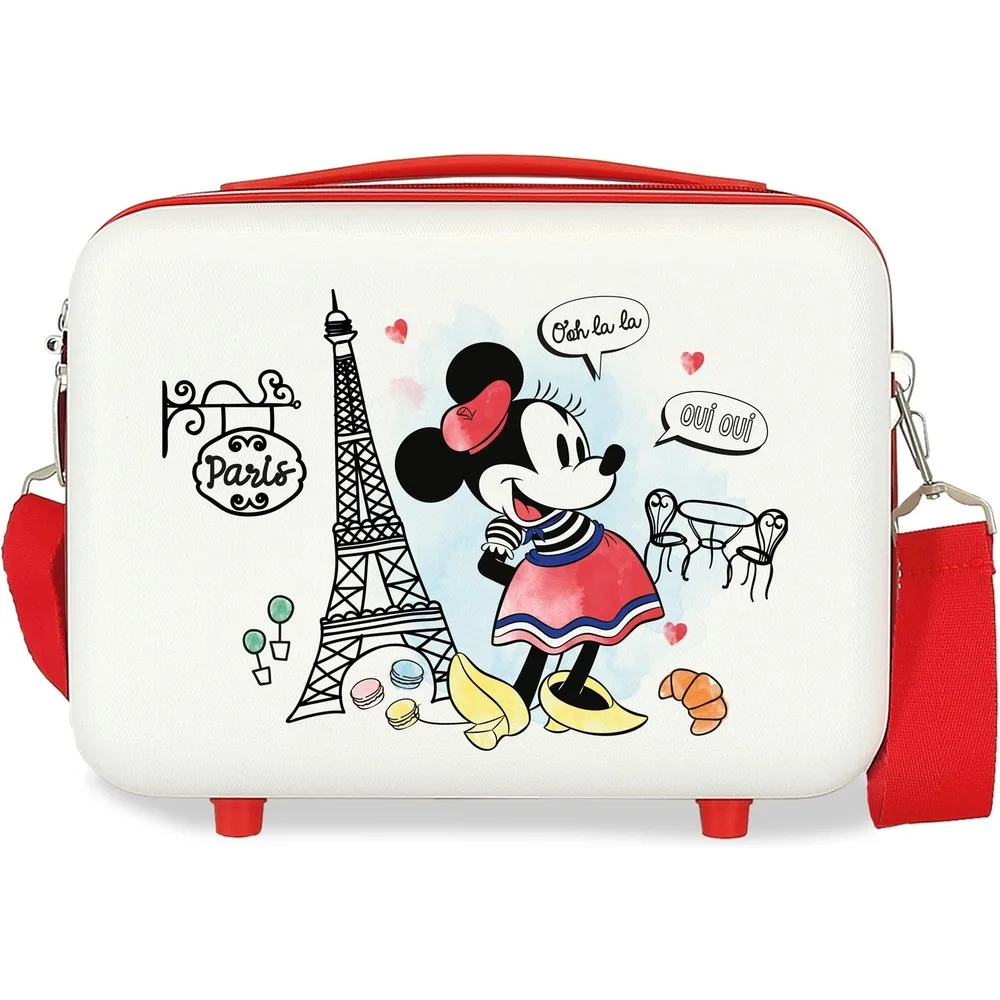 Neceser Minnie Around the World rígido con capacidad de 9L - Disney - FashionsVida