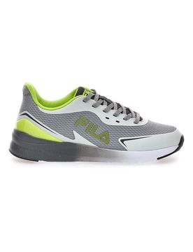 Sneakers grigio con inserti fluo FFT0047 38