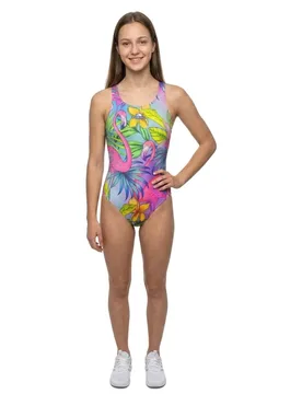 Flamenco 2018 Swimsuit Celest 5XL Women - TURBO - FashionsVida