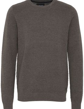 BLEND Jersey 'Zap' gris moteado