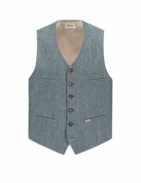Chaleco tradicional LUSEBASTIAN azul 50