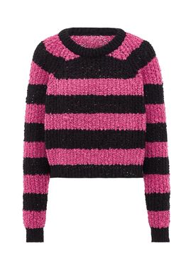Libbi Jersey rosa / negro