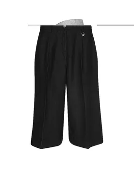 Mac Shorts di lino BRITT nero 44 - Mac - FashionsVida