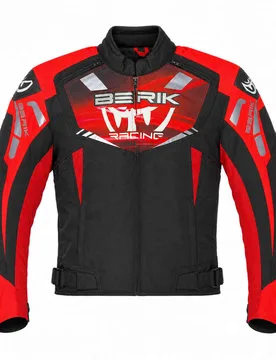 Giubbotto Moto Tessuto Tecnico 2.0 NJ-253302AU Nero Ro taglia 54 - Berik - FashionsVida