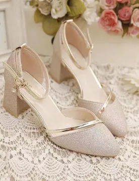 Women's High Heels Fashion High Quality Women Sandals Golden Party Night Club Pumps Sexy Sequins Women Shoes Sandalias de mujer - Aliexpress - FashionsVida