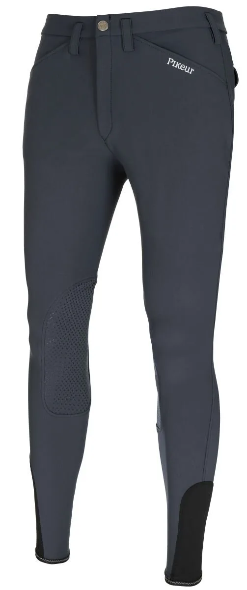 Herren Reithose Rodrigo Grip Kniebesatz, dark shadow 46 - Pikeur - FashionsVida