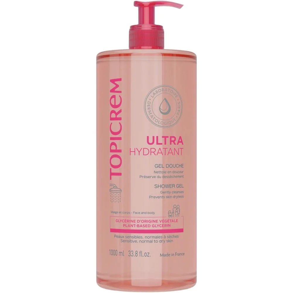 Gel Limpiador Suave Ultra Hidratante 1l - Topicrem - FashionsVida