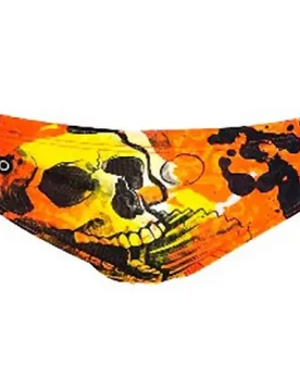 Poker Swimming Brief Orange 3XL Men - TURBO - FashionsVida