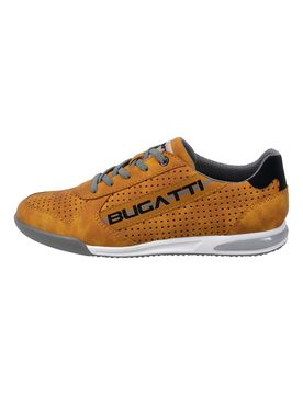 Sneakers da uomo ocra traforate con suoletta estraibile 321A380150005000 42