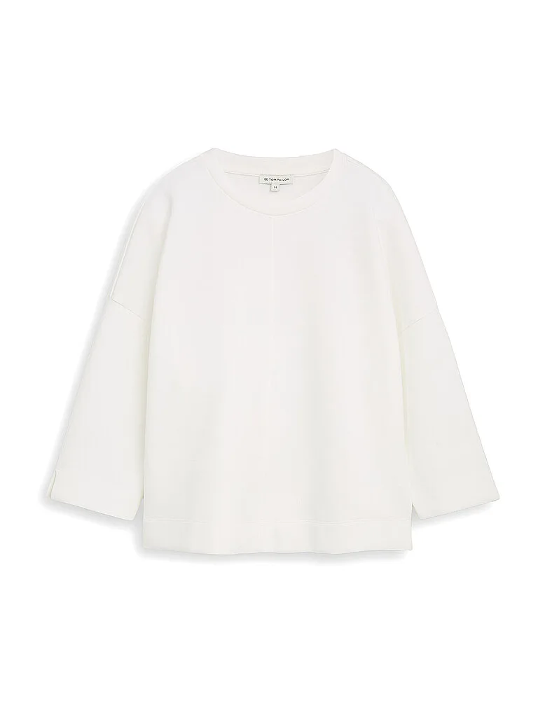 Tom Tailor Suéter blanco S - Tom tailor - FashionsVida