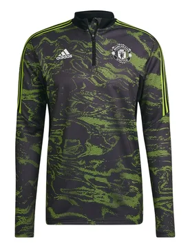 Trainingsoberteil Manchester United Condivo 2022/23 - Jaune - male - Size: XL - Adidas - FashionsVida