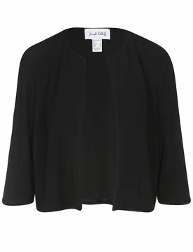 Chaqueta corta negro 50 - Joseph Ribkoff - FashionsVida