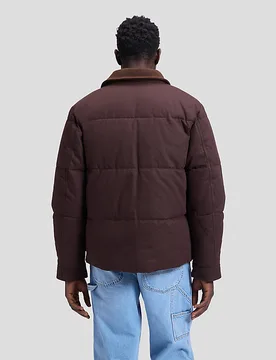 Workwear Relaxed Puffer Jacket Chocolate Torte Größe S male - Lee - FashionsVida