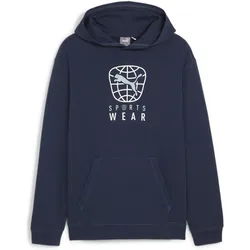 Better Sportswear Herren Kapuzensweater, blau L