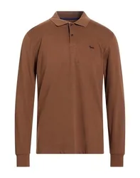 Poloshirt Herren Braun L,S Herren
