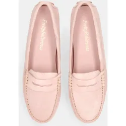 Mocasines Josephine de mujer en ante