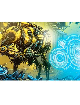 MTG Aetherdrift Playmat Borderless Racer featuring Mendicant Core, Guidelight - Ultra PRO - FashionsVida