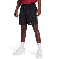 Miler Men Shorts - Black - Size L - Poly Woven - Black - Size: Large