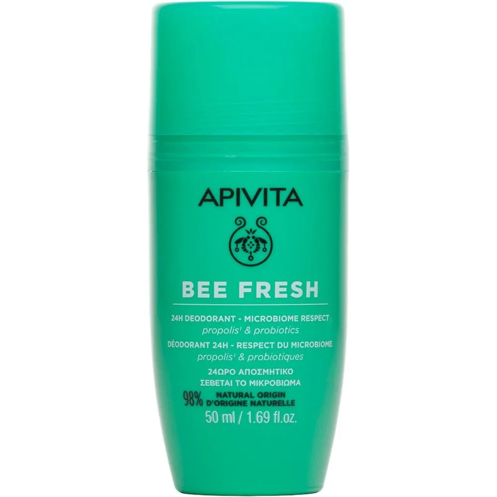 Desodorante 24H Respeta El Microbioma Bee Fresh 50 Ml - Apivita - FashionsVida