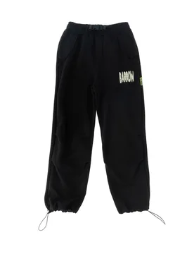 BARROW Pantalone in felpa NERO 12 - barrow - FashionsVida
