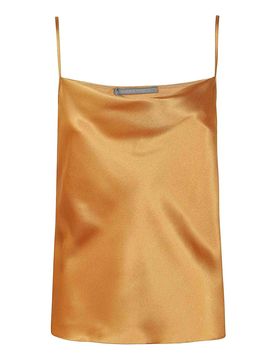 Top in raso misto seta