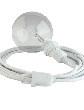 Cables Lampe Suspendue Pour Abat-jour Rc01 3 M White One Size - Creative - FashionsVida