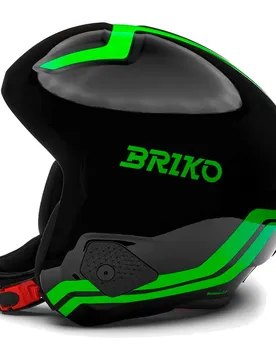Casque Vulcano 2.0 Mips Shiny Black / Neon Green M unisex