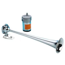 Air Horn Single 12v Stainless Steel One Size unisex