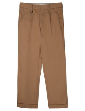 Men's Stretch Cotton-Polyamide Trousers