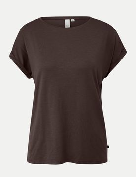 Loose-Fit T-Shirt Braun M