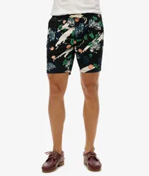 Superdry Herren Bermuda Shorts mit Tapered Passform Schwarz - Größe: L