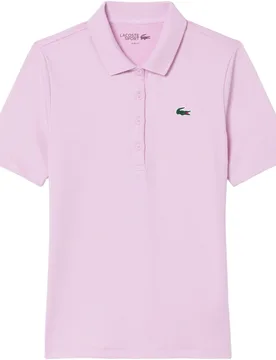 Polo Performance Solid, pink 44 - Lacoste - FashionsVida